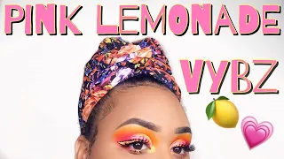 PINK LEMONADE MAKEUP | MAKEUP TUTORIAL | BROWN SKIN