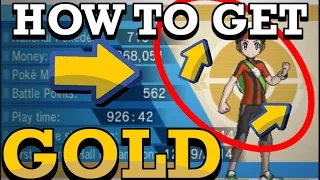 HOW TO GET Gold Trainer Card - Pokemon ORAS