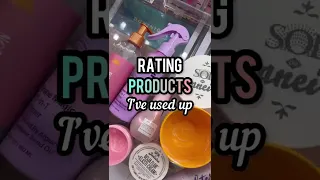 Rating products I’ve used up 💖 what’s actually worth your $ 💸