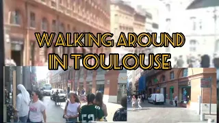 WALKING AROUND IN TOULOUSE/JANAICAN🇯🇲LIVING IN FRANCE🇫🇷