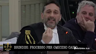 PROCESSI DI PUGLIA   PROCESSO PER OMICIDIO CAIRO DEL 26 MARZO 2024