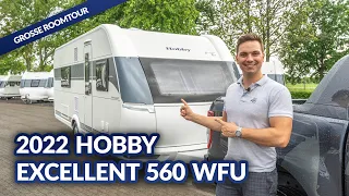 2022 Hobby Excellent 560 WFU | Caravan | Test & Kaufberatung  - Camperland Bong