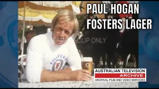 Remember the famous Fosters Lager ad with Paul Hogan? Watch it here!