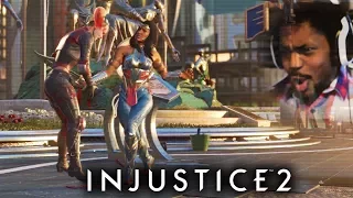 WONDER WOMAN KILLS HARLEY QUINN!? | Injustice 2 #9