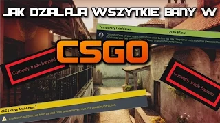 JAK DZIAŁAJĄ WSZYSTKIE BANY W CS:GO?!