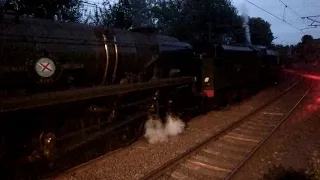 46115 Scots Guardsman + 35018 British India Line, The Waverley, Keighley, 8th September 2019!