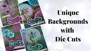 Create Unique Backgrounds with Die Cuts using the New Collection from Spellbinders & Lisa Horton