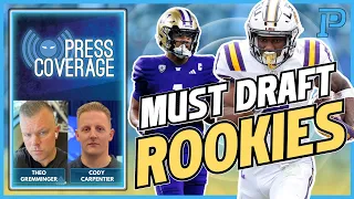 Top 10 Must-Draft 🏈 Rookies: Expert 2024 Dynasty Rookie Draft Tips for Fantasy Success! MUST WATCH!