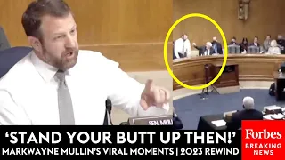 Markwayne Mullin Stars In Viral Moments—Including Almost Fist-Fighting Dem Witness | 2023 Rewind