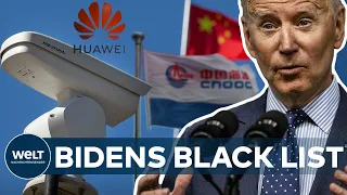 USA: Investitionsverbot - BIDEN lässt viele CHINESISCHE Unternehmen auf SCHWARZE LISTE setzen