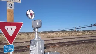 wig wag signal in Delhi Colorado with Amtrak