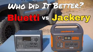 Bluetti Vs Jackery  //  Portable Power Station & Solar Charger