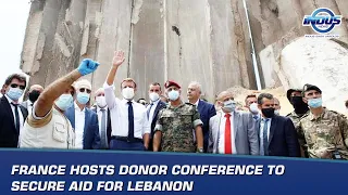 France hosts donor conference to secure aid for Lebanon | News Bulletin | Indus News