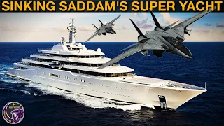 2003 Iraq War: USN F-14 Tomcats Sink Saddam Hussein's Super Yacht | DCS Reenactment