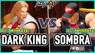 KOF XV 🔥 Dark King (Andy/Rugal/O.Yashiro) vs Sombra (Terry/K'/Joe)