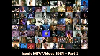 Iconic MTV Videos 1984 - Part 1