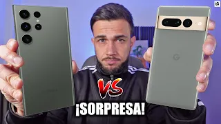 BRUTAL COMPARATIVA!🔥SAMSUNG GALAXY S23 ULTRA vs PIXEL 7 PRO