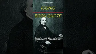 ICONIC BOOK QUOTES | Nathaniel Hawthorne | The Scarlet Letter #SHORTS