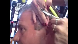 Miss Ruby Tuesday- How To Give A Mens Haircut With Scissors