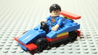 Lego Unpacking, Stop Motion Animated car Super-Man, распаковка лего машинка из китая Allexpress