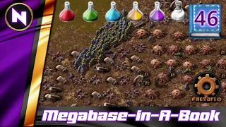 Automated ARTILLERY Perimeter Defense | #46 | Factorio Megabase-In-A-Book Lets Play