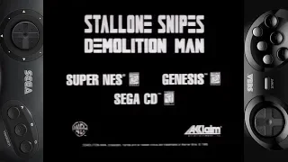 Demolition Man (Sega GenesisSega CDSNESShort Commercial)