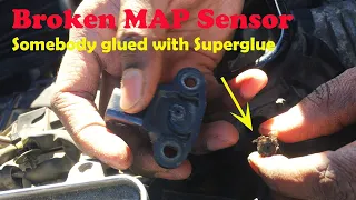 How to fix MAP Sensor | Code P0106 | Mercedes Benz C230 (w203) | 2006 MercedesC230 MAP Sensor |Benz
