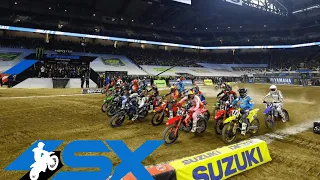 Supercross Round #5 450SX Highlights | Detroit, MI Ford Field | Feb 3, 2024