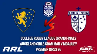 2022 College Rugby League Finals | Premier Girls (Nines)