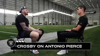 Maxx Crosby on Antonio Pierce and a New Energy at Raiders HQ | NFL