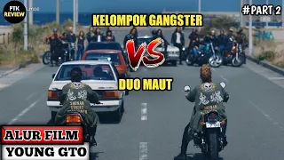 ONIBAKU'S EPIC DUO BATTLE AGAINST MOTORCYCLE GANG || YOUNG GTO MOVIE STORY PLAN