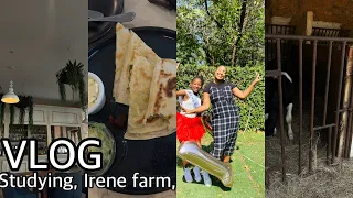 WEEKEND VLOG: COFFEE SHOP STUDY DATE, IRENE FARM | SOUTH AFRICAN YOUTUBER
