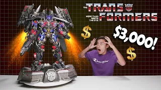 I BOUGHT THE MOST EXPENSIVE TRANSFORMER!!! $3,000 Jetpower Optimus Prime - Prime 1 Studio INSANE!