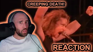 [RAPPER REACTION] METALLICA - CREEPING DEATH LIVE IN MOSCOW 91