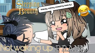 Not waking up prank on girlfriend💤|Gacha Life Pranks|•Miss_Ally•|(read desc)