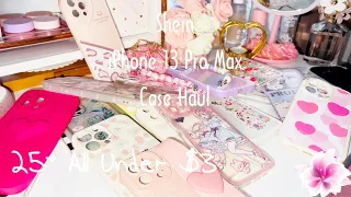 Huge Shein Haul | IPhone 13 Pro Max Case Haul