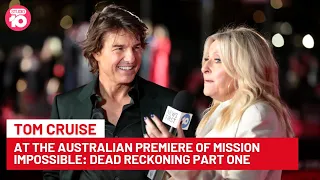 Tom Cruise Tells Us He's Working On Five Movies Right Now | Studio 10