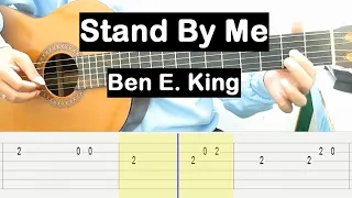 Stand By Me Guitar Tutorial (Ben E. King) Melody Guitar Tab Guitar Lessons for Beginners