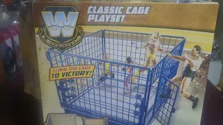 New Mattel WWE Legends Big Blue Cage Ring