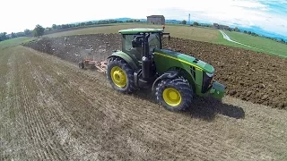 John Deere 8360r Ploughing