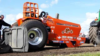 Limited Super Stock Tractor Pulling at Hobro Power Pull 2023
