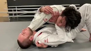 Side control to North-South baseball choke | BJJ submission