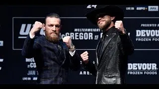 БОЙ КОНОР МАКГРЕГОР-ДОНАЛЬД СЕРРОНЕ БОЙ ГОДА-CONOR MCGREGOR FIGHT-DONALD CERRONE FIGHT OF THE UFC246