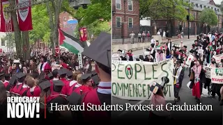 1,000+ Harvard Students Walk Out of Commencement to Support Classmates Barred from Graduation