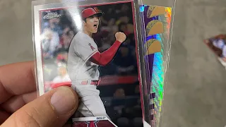 2023 Topps Chrome TACO FRACTOR 🌮 /5 Hit!  Ohtani!  Mis-Cut Cards 😡! Solid Rookies!  Crazy Blaster!