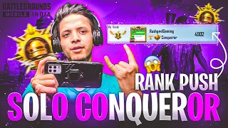 1500 Rank To Solo Conqueror Rank Push | Bgmi Live Rank Push c4s11✨