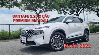 BÁN GẤP #SANTAFE 2.2D 2 CẦU 2021 MÁY DẦU BẢN PREMIUM SIÊU LƯỚT GIÁ CỰC HỢP LÝ