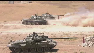 Бронированные танковые подразделения на защите границ