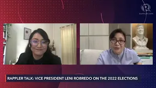 Robredo on deciding on 2022 presidential run: What would Jesse do?