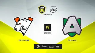 Virtus.pro vs Alliance, ESL One Hamburg 2019, bo3, game3 [Adekvat & Mortalles]